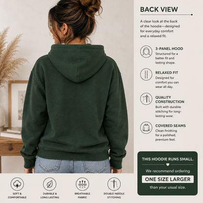 Cozy in My Corner Bunny Hoodie, Cute Rabbit Sweatshirt, Cozy Graphic Hoodie