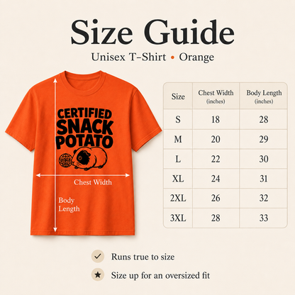 Guinea Pig Shirt, Certified Snack Potato Tee, Funny Cavy Lover Gift, Guinea Pig Mom Shirt, Small Pet T-Shirt