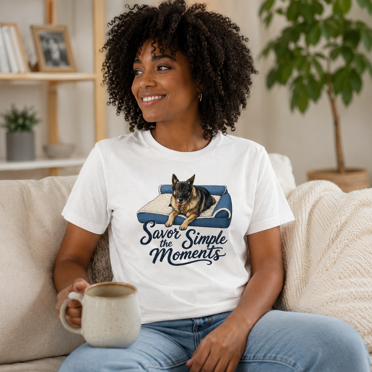 Savor the Simple Moments German Shepherd T-Shirt