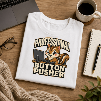 Professional Button Pusher Funny Office T-Shirt