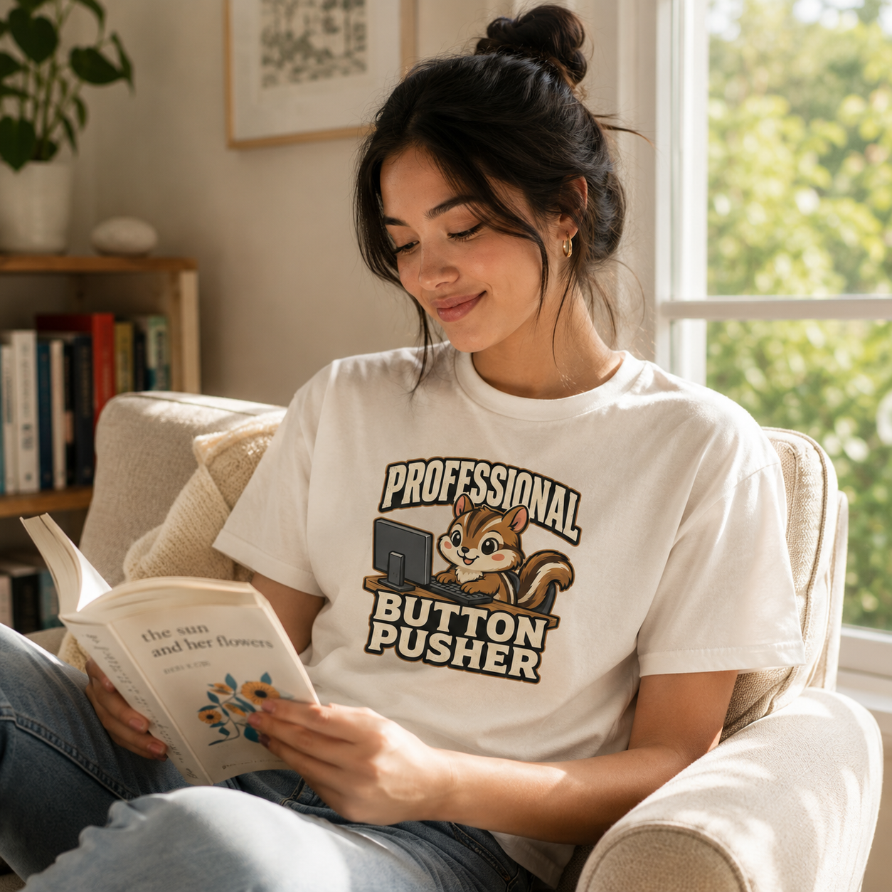 Professional Button Pusher Funny Office T-Shirt