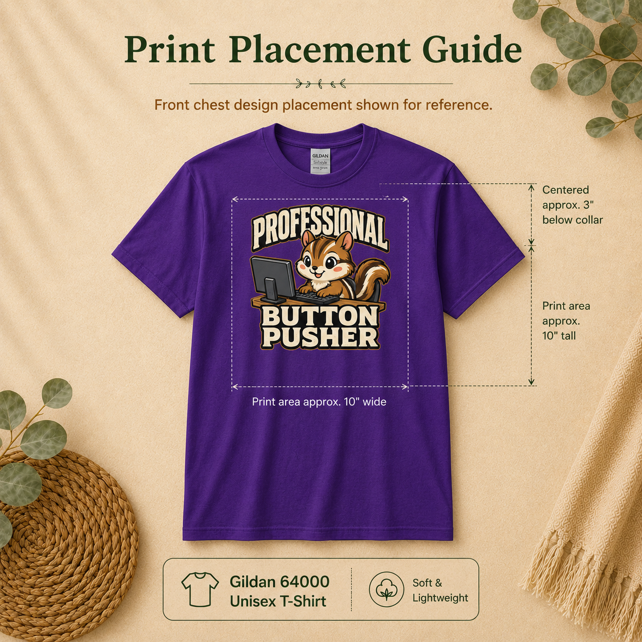 Professional Button Pusher Funny Office T-Shirt