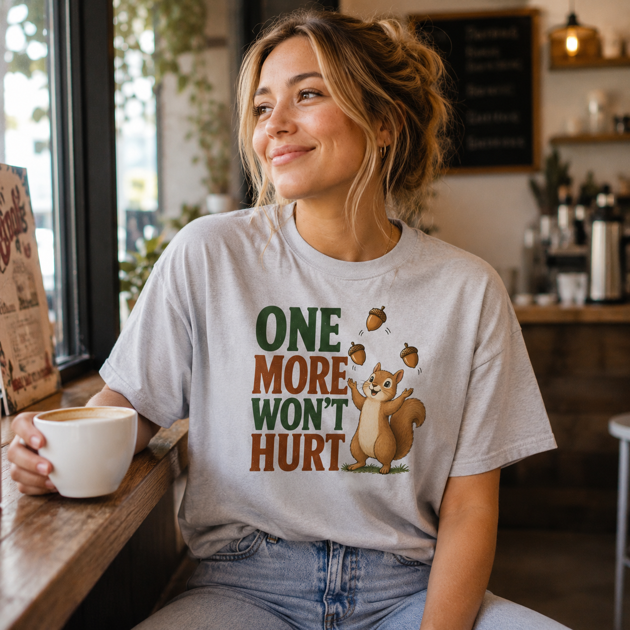 One More Won’t Hurt Squirrel T-Shirt