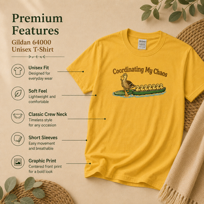 Coordinating My Chaos Duck Family T-Shirt