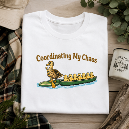 Coordinating My Chaos Duck Family T-Shirt