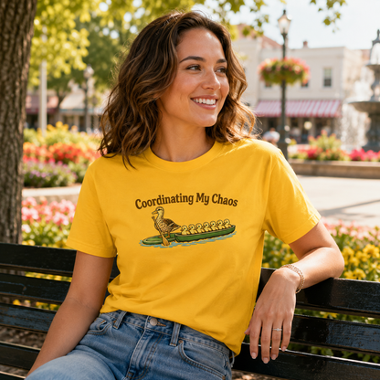 Coordinating My Chaos Duck Family T-Shirt