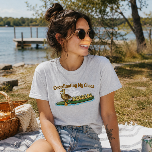 Coordinating My Chaos Duck Family T-Shirt