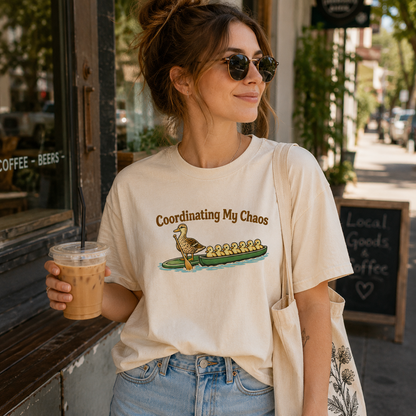 Coordinating My Chaos Duck Family T-Shirt
