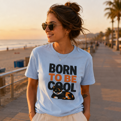 Born to Be Cool Cat T-Shirt