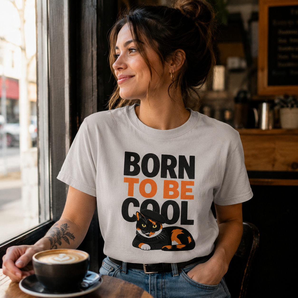 Born to Be Cool Cat T-Shirt