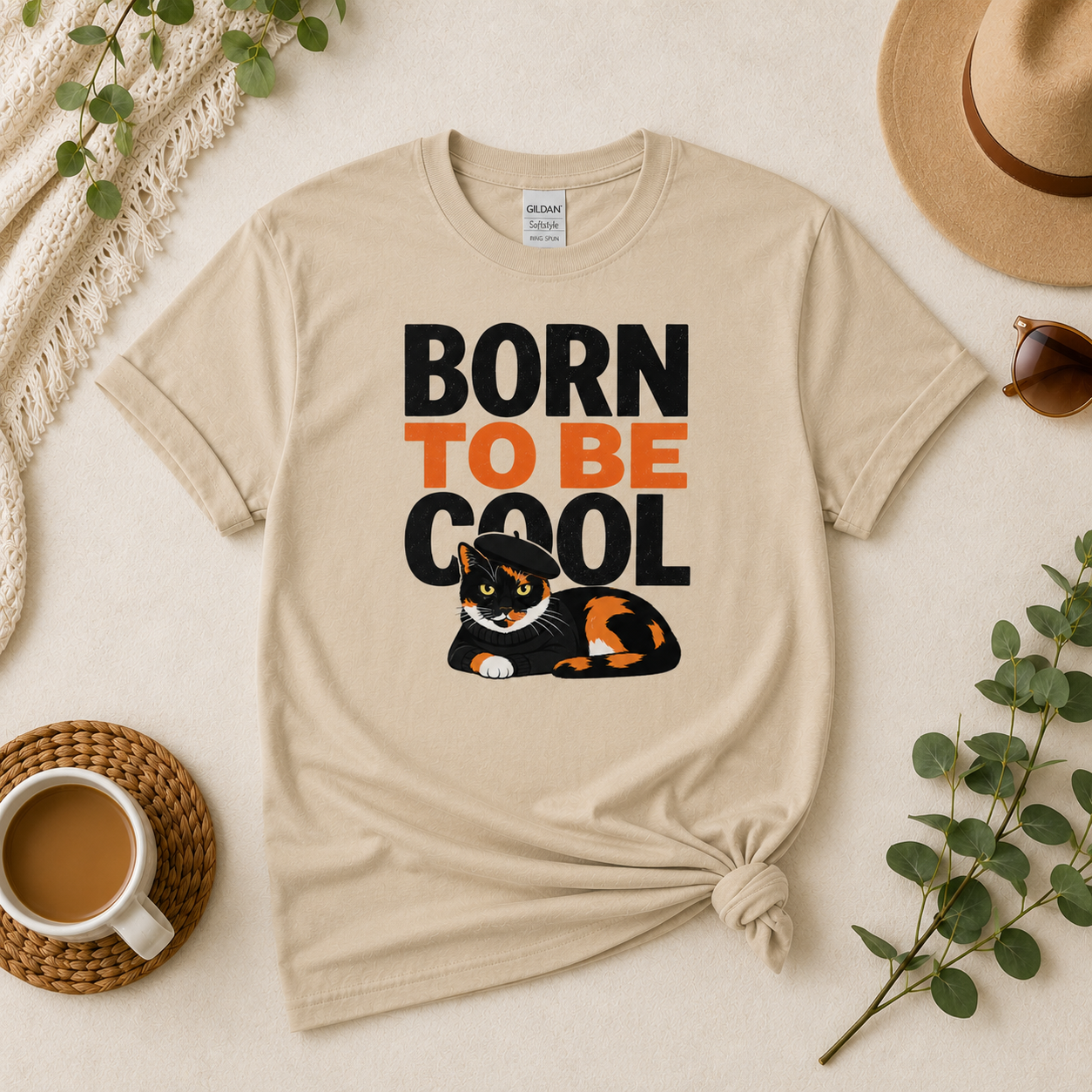 Born to Be Cool Cat T-Shirt