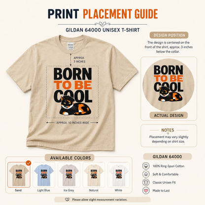 Born to Be Cool Cat T-Shirt