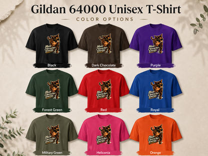Main Character Energy Cat T-Shirt