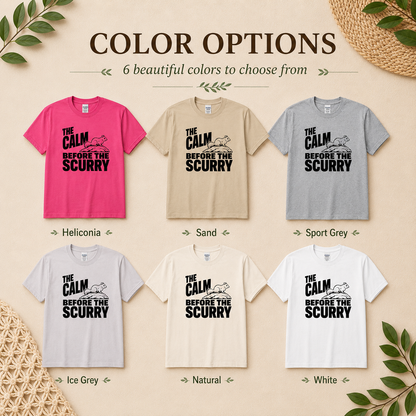 Funny Squirrel Shirt, Calm Before the Scurry Tee, Wildlife Lover Gift