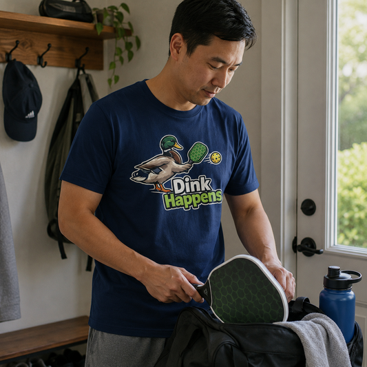 Dink Happens Shirt, Funny Pickleball Shirt, Pickleball Duck Tee, Pickleball Player Gift, Dink Shirt, Pickleball Lover Gift