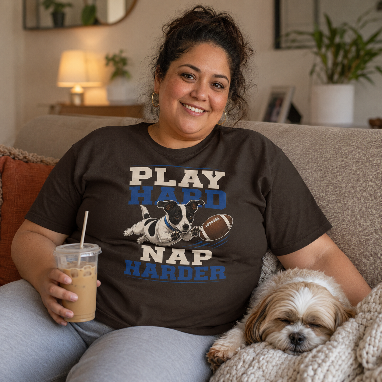 Play Hard Nap Harder Shirt, Funny Dog Shirt, Football Dog Tee, Dog Lover Gift, Football Fan Shirt, Pet Parent Gift