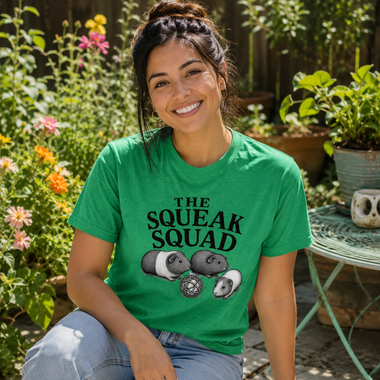 The Squeak Squad Guinea Pig T-Shirt – Cute Cavy Lover Tee