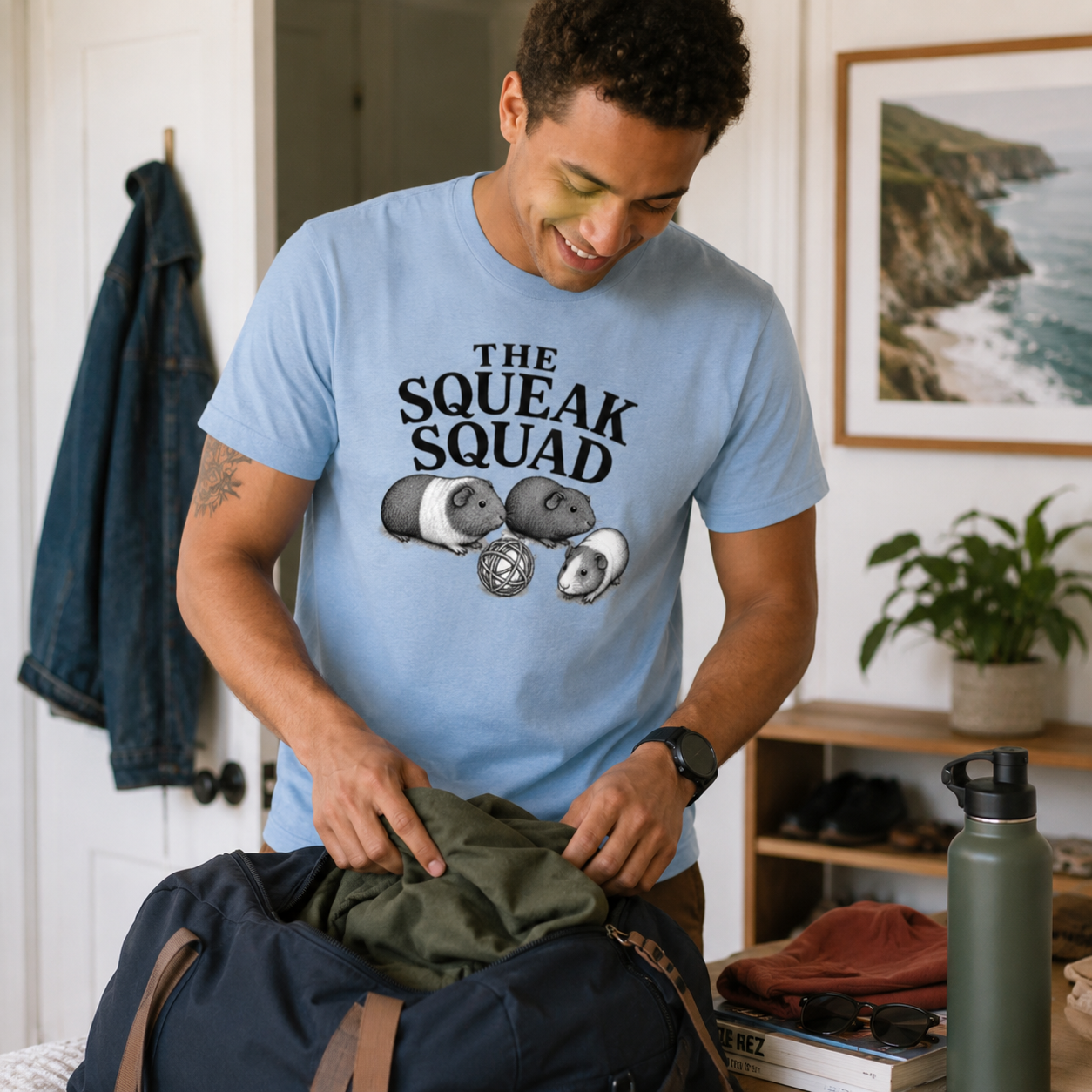 The Squeak Squad Guinea Pig T-Shirt – Cute Cavy Lover Tee