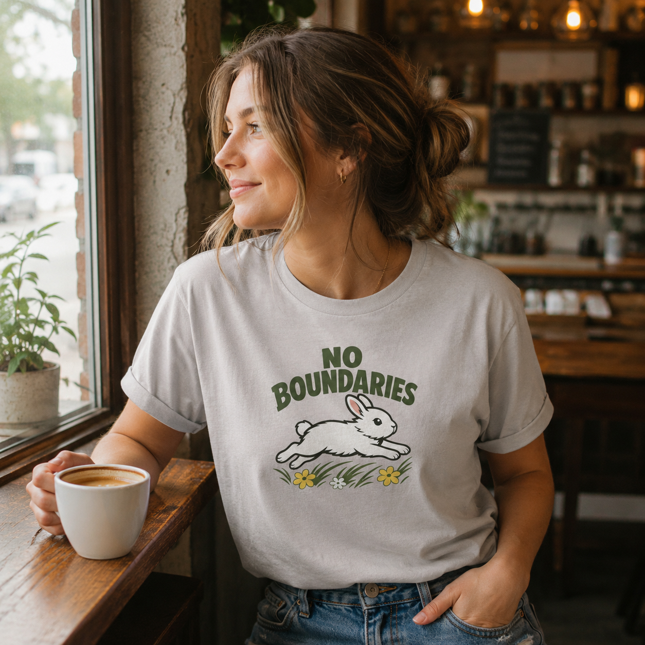 No Boundaries Rabbit T-Shirt