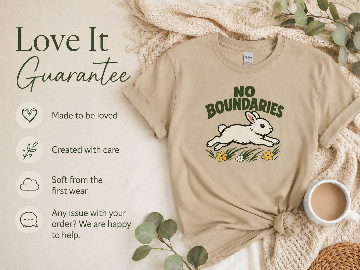 No Boundaries Rabbit T-Shirt