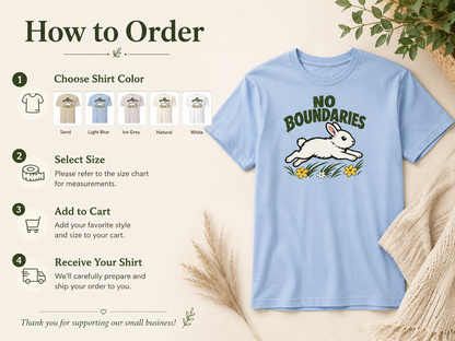 No Boundaries Rabbit T-Shirt