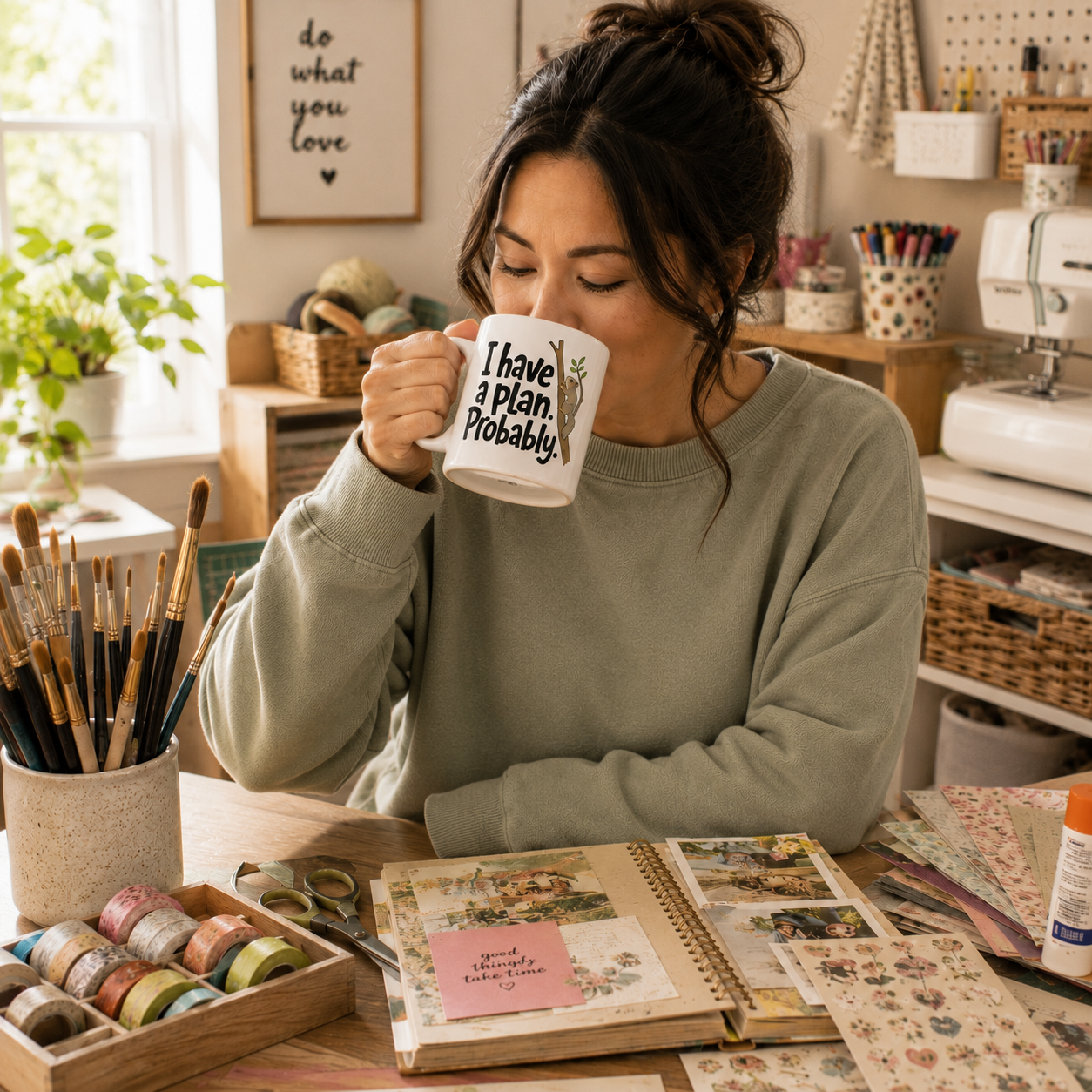 Funny Squirrel Mug, I Have A Plan Probably Coffee Mug