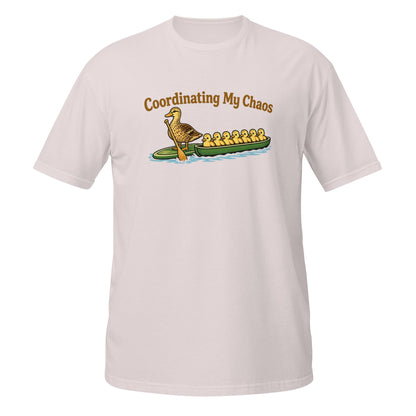 Coordinating My Chaos Duck Canoe T Shirt, Funny Mom Tee, Duck Lover Apparel