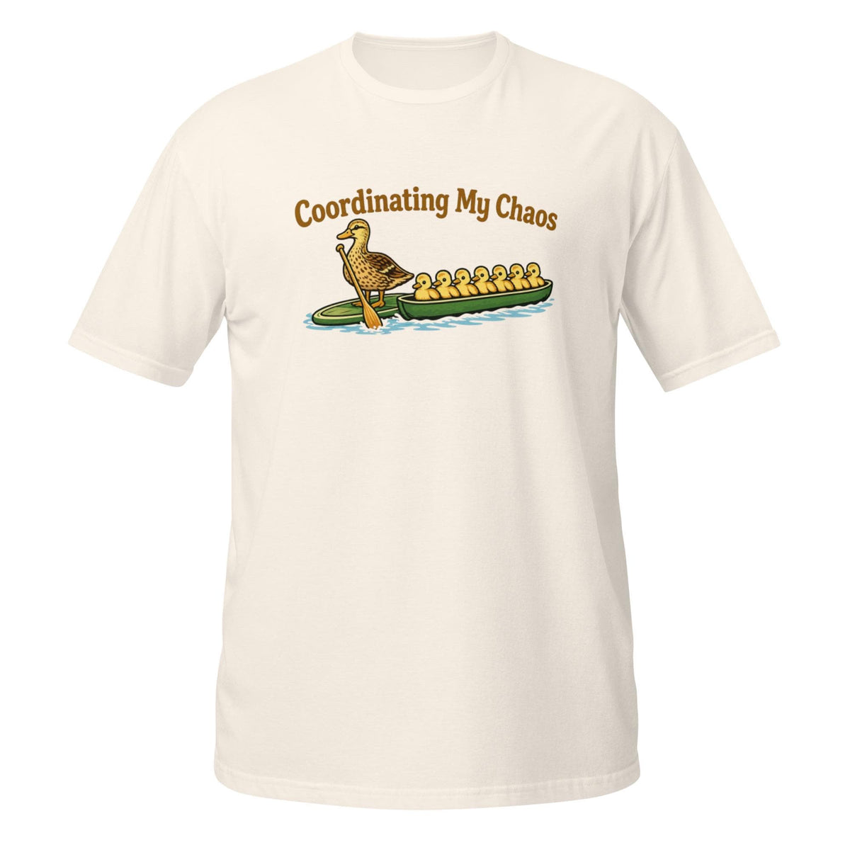 Coordinating My Chaos Duck Canoe T Shirt, Funny Mom Tee, Duck Lover Apparel