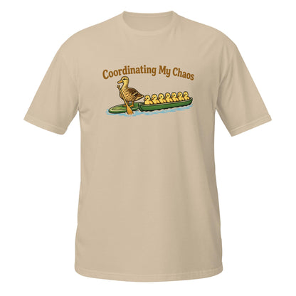 Coordinating My Chaos Duck Canoe T Shirt, Funny Mom Tee, Duck Lover Apparel